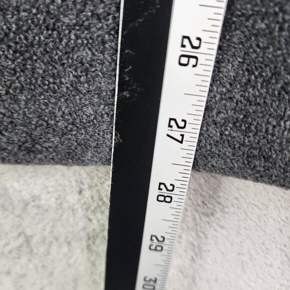 Mens Gray & Black Columbia Fleece Sweatshirt 1/4 Zip Long Sleeve Mock Neck M - Picture 12 of 12